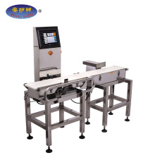 Máquina de pesaje dinámico con control automático Bely Conveyor en stock, báscula automática de control dinámico utilizada en la industria alimentaria